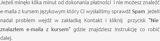 Odbiór Zakupionego Kursu Szkolenia Językowe Biała Podlaska